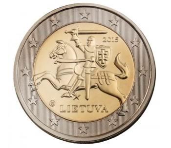 Litouwen 🇱🇹 normale 2 Euromunt 2015, Postzegels en Munten, Munten | Europa | Euromunten, Losse munt, 2 euro, Overige landen