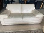 Natuzzi 2-zits leren bank, Huis en Inrichting, Banken | Bankstellen, Ophalen, Gebruikt, Design, 150 tot 200 cm