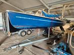 Valk met stallings trailer lichte opknapper, Watersport en Boten, Open zeilboten, Ophalen, Gebruikt, 6 meter of meer, Polyvalk