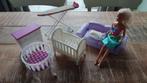 Barbie Meubels & Barbie Pop, Kinderen en Baby's, Speelgoed | Poppen, Ophalen of Verzenden, Gebruikt, Barbie