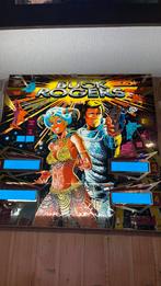 Buck Rogers flipperkastplaat vintage, Ophalen, Gebruikt, Gottlieb