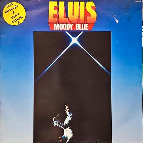 Elvis Presley - Moody Blue LP (1977), Cd's en Dvd's, Vinyl | Rock, Gebruikt, Ophalen of Verzenden
