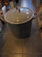 EMAILLE WASKIT GRIJS GEWOLKE, Antiek en Kunst, Antiek | Emaille, Ophalen of Verzenden