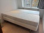 Ikea Engerdal boxpring 180x200 cm wit, Ophalen, Gebruikt, Wit, Tweepersoons