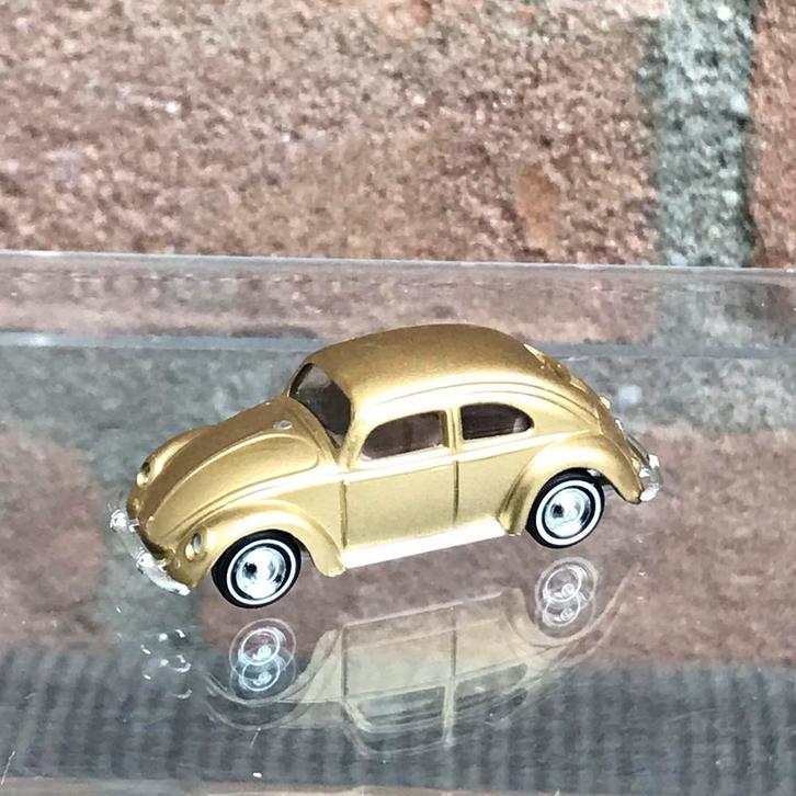 1:87 BUSCH VW KEVER GOUD, Hobby en Vrije tijd, Modelauto's | 1:87, Zo goed als nieuw, Auto, Ophalen of Verzenden