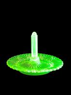 anagroen of uranium schaaltje, ring scailmont, Antiek en Kunst, Antiek | Glas en Kristal, Ophalen of Verzenden