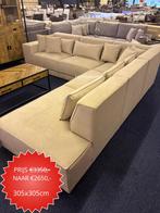 20% KORTING OP ALLE BANKEN! Hoekbanken, Loungebanken & Meer, 100 tot 125 cm, Luxe, Ophalen of Verzenden, Leer