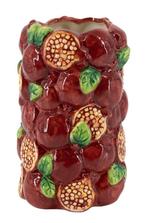 Vaas Granaatappel Aardewerk Nieuw, Huis en Inrichting, Woonaccessoires | Vazen, Overige kleuren, Aardewerk of Porselein, Nieuw