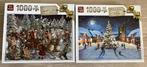 King puzzels 1000 stukjes (68 x 49 cm), Ophalen of Verzenden, 500 t/m 1500 stukjes, Zo goed als nieuw, Legpuzzel