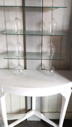 5 zeer stevige sier glasplaten met ster vitrine - etagere, Minder dan 100 cm, 25 tot 50 cm, 50 tot 100 cm, Ophalen of Verzenden