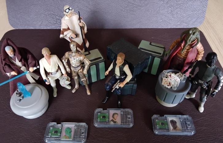 Star Wars Mos Eisley vintage diorama cantina losse figuren, Verzamelen, Star Wars, Zo goed als nieuw, Actiefiguurtje, Ophalen of Verzenden