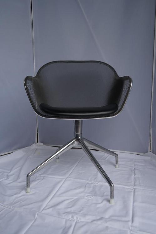 B&B Italia iuta desiger stoel Antonio Citterio, Huis en Inrichting, Stoelen, Eén, Leer, Zwart, Ophalen