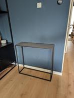 3x wandtafel, Consoletafel of Sidetable (bv achter de bank), Ophalen, Gebruikt, 50 tot 100 cm, Eikenhout