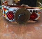 Mooie leren halsband ibiza chihuahua hond, Ophalen of Verzenden, Handgemaakt, Nieuw