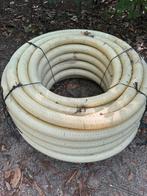 50 meter drainagebuis geperforeerd kaal 60 mm, Doe-het-zelf en Verbouw, Buizen en Afvoer, Ophalen of Verzenden, Zo goed als nieuw