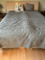 Boxspring, Ophalen, Gebruikt, Beige, Tweepersoons