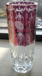 Kristal Bohemia -Vaas, Antiek en Kunst, Antiek | Glas en Kristal, Ophalen of Verzenden