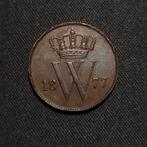 1 cent 1877, Verzenden, Koning Willem III, 1 cent, Losse munt