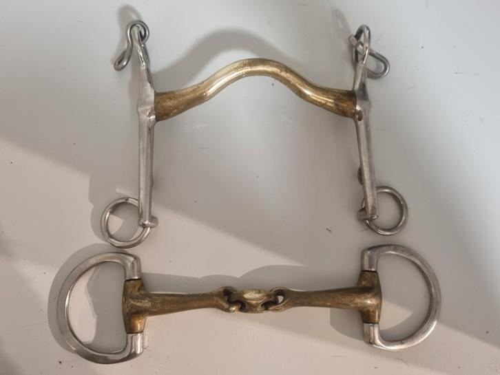 Sprenger stang en trens, Dieren en Toebehoren, Paarden en Pony's | Hoofdstellen en Tuigage, Zo goed als nieuw, Dressuur, Ophalen