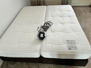Auping boxspring 2x 90x210 (180x210) plus 1x motor beschikbaar voor biedingen