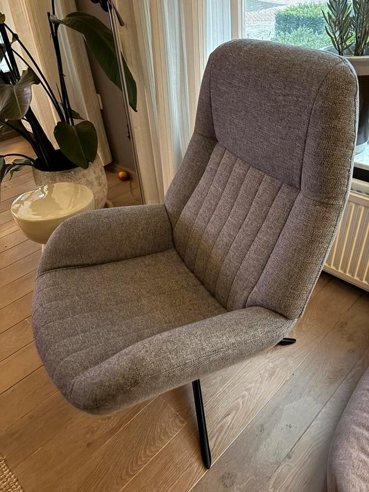 Relax Fauteuil Draaibaar - Zo Goed Als Nieuw, Huis en Inrichting, Fauteuils, Zo goed als nieuw, Stof, 50 tot 75 cm, 75 tot 100 cm
