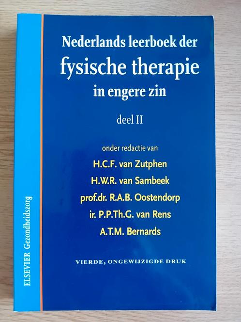 Fysische therapie - deel 2, Boeken, Wetenschap, Zo goed als nieuw, Ophalen of Verzenden