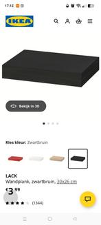 LACK 30&60 cm zwart. Gratis ophalen zsm !!, Huis en Inrichting, Woonaccessoires | Wandplanken en Boekenplanken, Ophalen of Verzenden