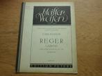 MAX REGER --LARGO -VOOR VIOOL EN PIANO, Les of Cursus, Gebruikt, Ophalen of Verzenden, Klassiek