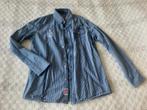 blauw/wit geruit jongens overhemd Pointer maat 176, Kinderen en Baby's, Kinderkleding | Maat 176, Ophalen, Overhemd of Blouse