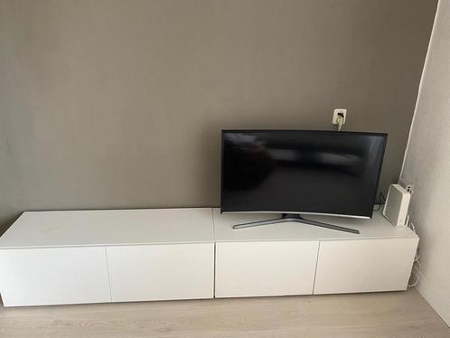 TV kastjes IKEA BESTA 2x, Huis en Inrichting, Kasten | Televisiemeubels, Zo goed als nieuw, Minder dan 100 cm, 100 tot 150 cm