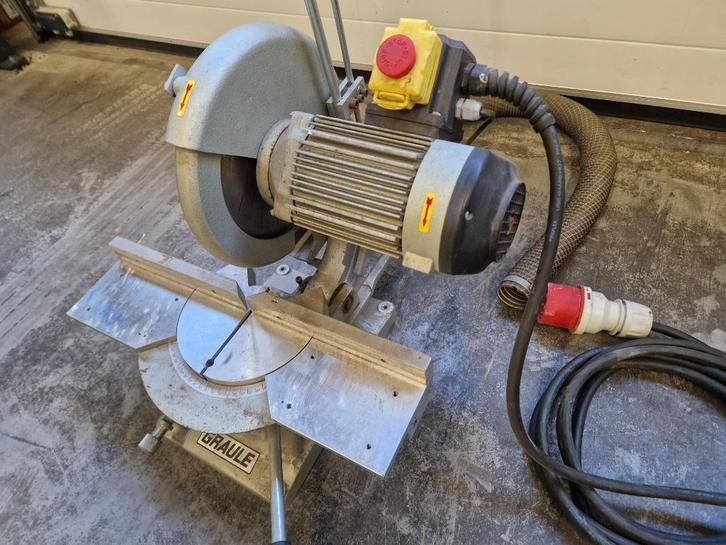 Graule - KS - Verstek-/afkortzaag 400V, Zakelijke goederen, Machines en Bouw | Houtbewerking, Ophalen of Verzenden