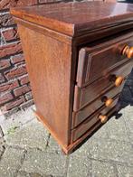 halkastje ladenkastje eiken, Huis en Inrichting, Woonaccessoires | Overige, Ophalen of Verzenden