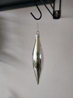 Set vintage kerstballen pegel zilver glas, Ophalen