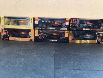 Max Verstappen auto’s 6 stuks beschikbaar voor biedingen