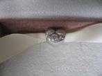 Originele Pandora Bedel  Hartje met Rose zirkonia, Sieraden, Tassen en Uiterlijk, Bedels, Verzenden, Pandora, Zo goed als nieuw