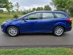 Ford Focus Wagon 1.0 Ecoboost 2014, Euro 5, Zwart, Parkeersensor, Blauw