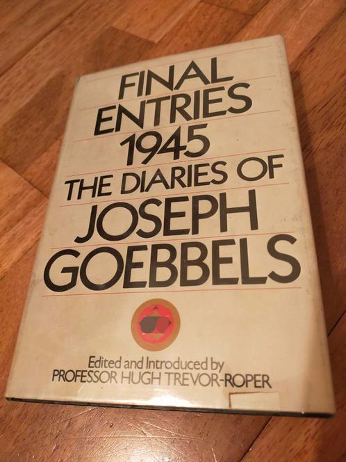 Final entries, 1945 : the diaries of Joseph Goebbels, Boeken, Oorlog en Militair, Gelezen, Overige onderwerpen, Tweede Wereldoorlog