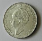 Nederland 2 1/2 gulden 1937, Postzegels en Munten, Munten | Nederland, Verzenden, Zilver, Koningin Wilhelmina, Losse munt