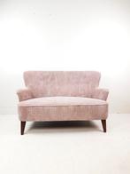 Vintage Artifort roze bankje | Theo Ruth bank tweezits rib, Ophalen of Verzenden, Huis en Inrichting