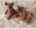 Gehaakt Berensetje - Knuffel, Rammelaar & Slofjes, Ophalen of Verzenden, Nieuw, Haken, Wol of Garen