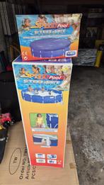 NIEUW IN DOOS Zwembad 305 x 76 cm + pomp, trap en afdekzeil, Ophalen, Minder dan 80 cm, Rond, Opzetzwembad