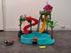 Playmobil zwembad met glijbanen, Ophalen of Verzenden, Zo goed als nieuw, Complete set