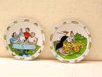 2 Suske en Wieske Eschenbach porseleinen bordjes 35894