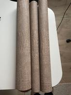 Croco/Slangen Behang - Nieuw, Huis en Inrichting, Stoffering | Behang, Ophalen of Verzenden, Minder dan 10 m², Beige
