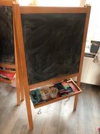 Schoolbord krijtbord 2 zijdig memobord kinderen ikea, Ophalen, Gebruikt, Krijtbord
