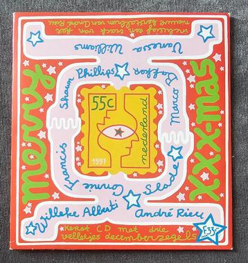 Decemberzegels 1997 – 3 vellen met Kerst zegels + CD beschikbaar voor biedingen