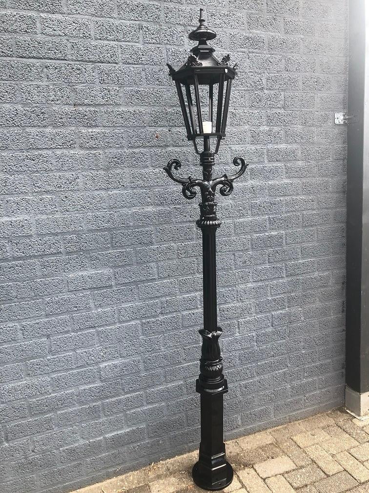 Buitenlamp, lantaarn Amsterdam met keramische fitting, Ophalen of Verzenden