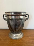 Vintage verzilverde champagnekoeler, Ophalen, Overige materialen, Gebruikt, Overige typen