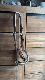 Leren halster maat full cognac, Dieren en Toebehoren, Ophalen of Verzenden, Zo goed als nieuw, Overige soorten