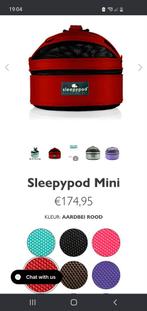 Sleepypod Sleepy pod mini autostoel / reismand / mand, Ophalen of Verzenden, Zo goed als nieuw